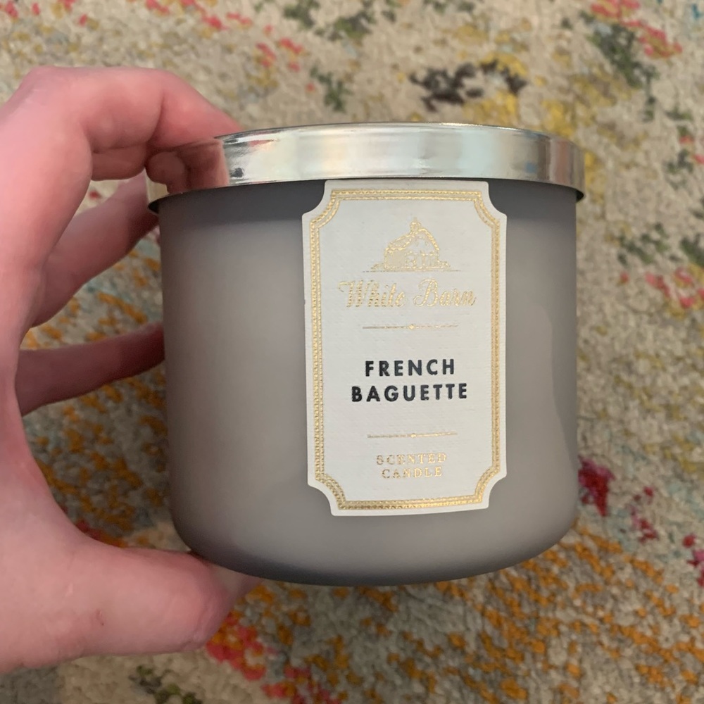 New Bath and Body Works 3-wick French Baguette Candle